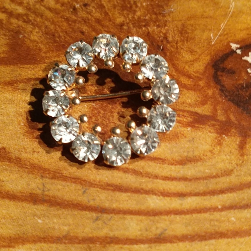Rhinestone Pin